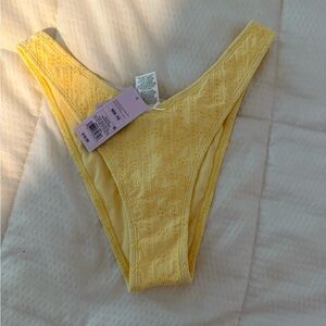 Wild Fable Yellow Bikini Bottom NWT